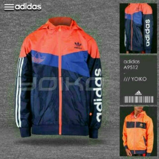 Jaket Adidas Bolak Balik