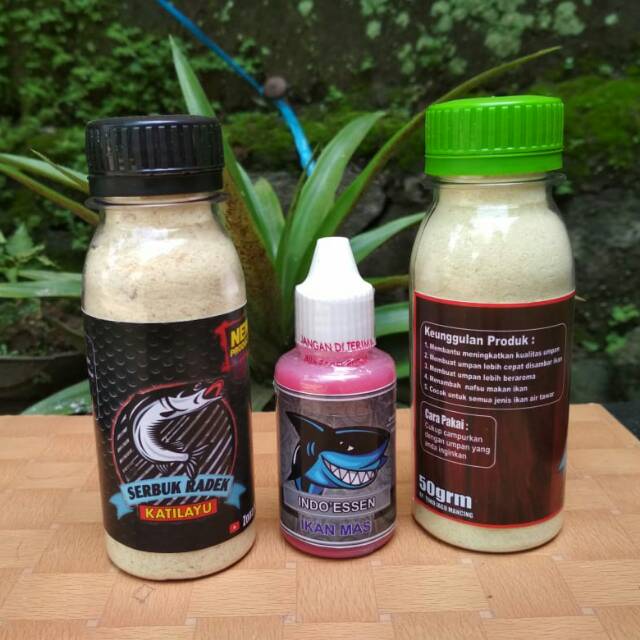 Paket Umpan Mancing Ikan Mas Siap Pakai