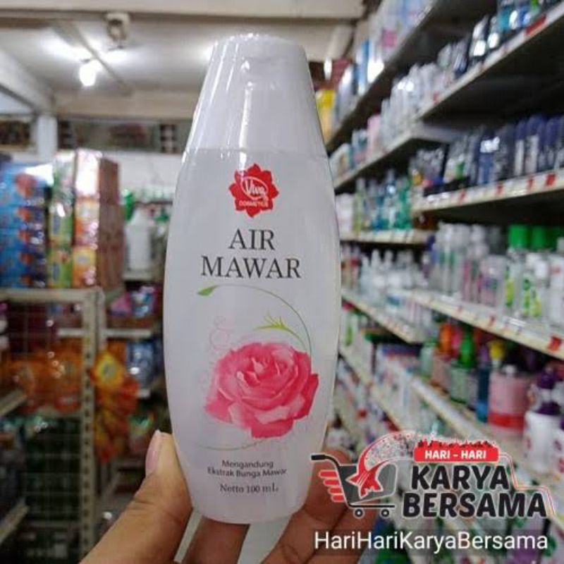 ORIGINAL VIVA AIR MAWAR 100 ML / AIR MAWAR VIVA PENYEGAR WAJAH 100ML