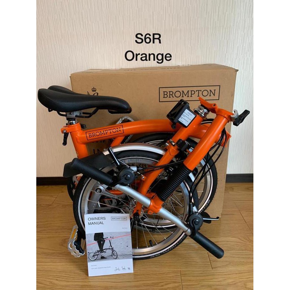 sepeda brompton original Orange | S6L | 2019