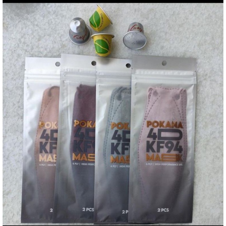Pokana 4D KF94 Mask isi 2 pcs