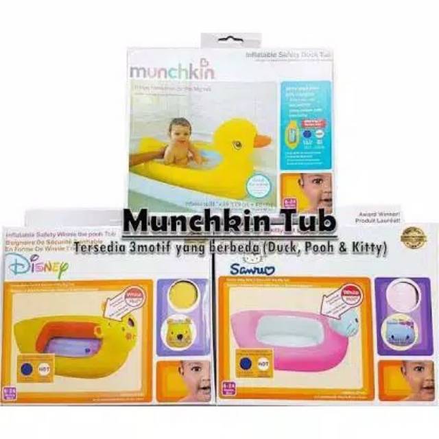 Kolam Mandi Bebek, Bak Mandi Bebek, Bak Mandi Bayi Bebek Munchkin Tempat Mandi Bayi