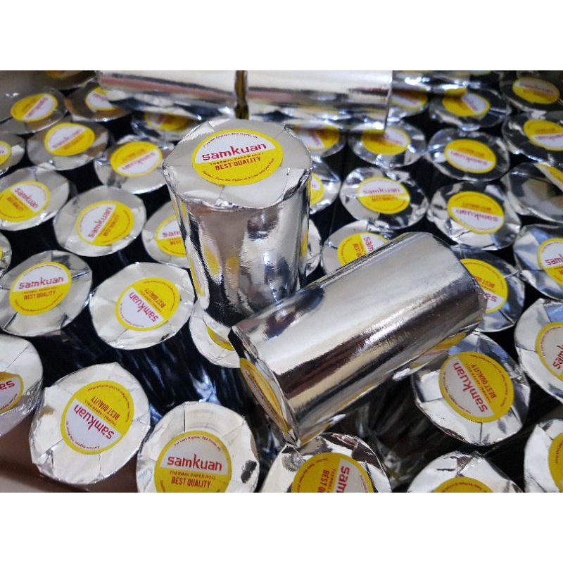 

Kertas Kasir Struk Thermal Paper Roll Termal POS Printer 80mm 80x50 mm 80x50mm 79 / 80 x 50 79x50