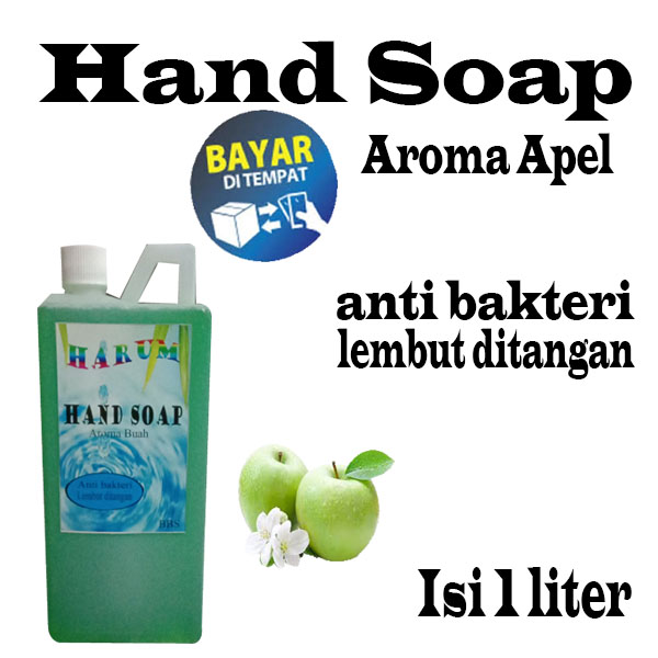 hand soap aroma apel isi 1 liter