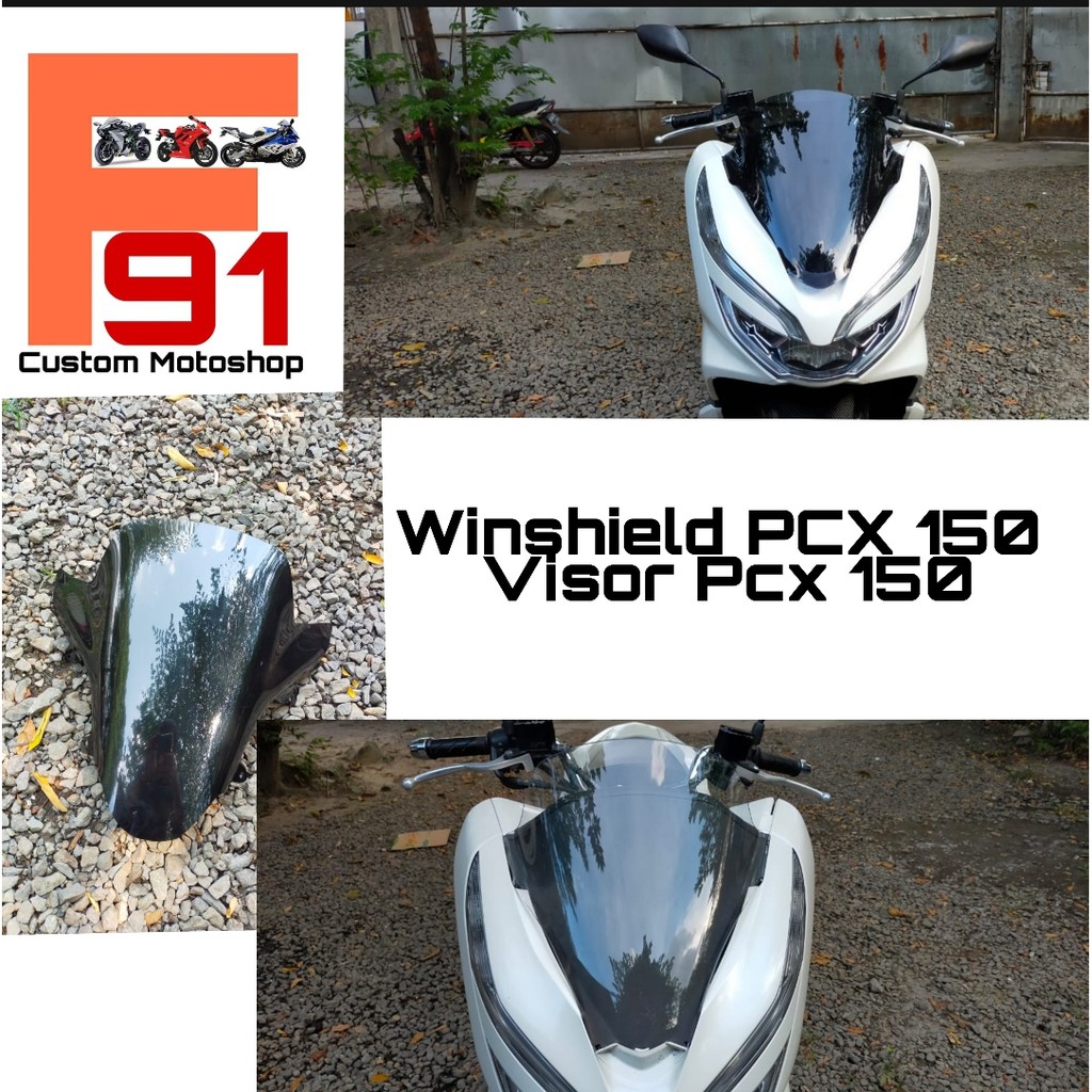 Winshield PCX 150, Visor PCX 150 lokal