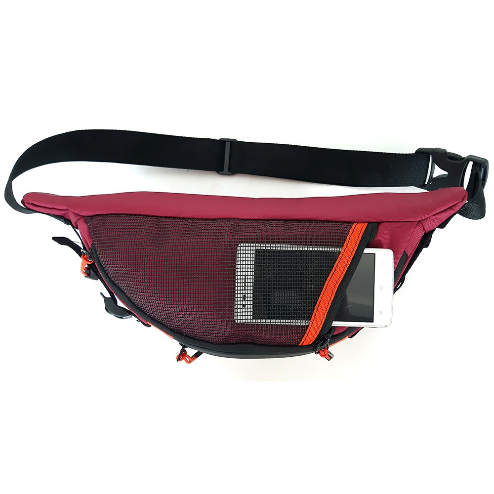 Waistbag Pria Motor KTM - Tas Pinggang Pria - Tas Selempang Cowok - Tas Slempang Pria - Waist Bag