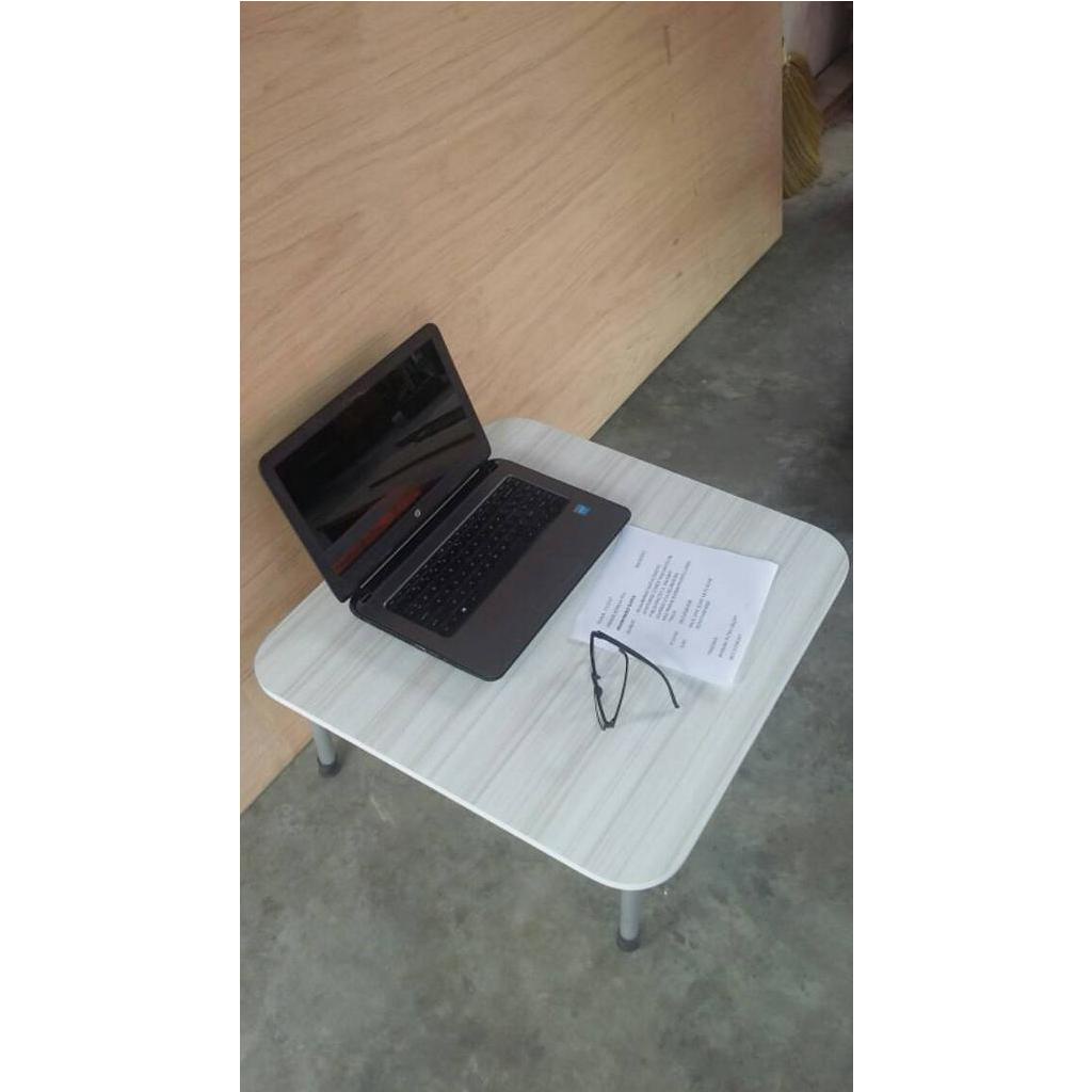 Meja lipat laptop 60x60x30cm