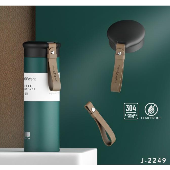 Botol minum tahan panas J-2249 stainless steel vacuum flask 450ml