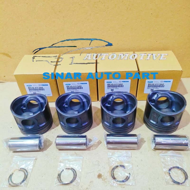 PISTON ASSY SET FORD RANGER 2.2 OVZ STD-0.50 FOMOCO