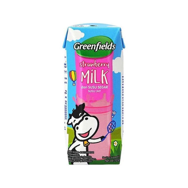 

Susu Greenfields UHT Strawberry 125 Ml