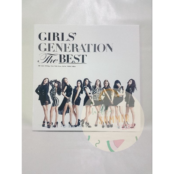 SNSD GIRLS' GENERATION Album The Best Limited Edition