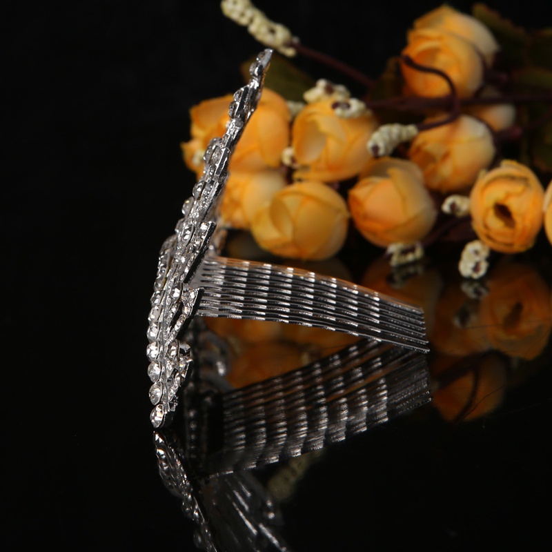 Siy Sirkam Rambut Wanita Hias Berlian Imitasi Diamante Untuk Pestapernikahan