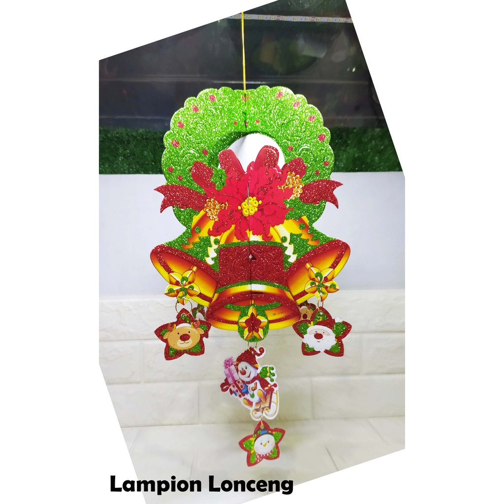 Lampion Natal - Aksesoris Dekorasi Hiasan Natal