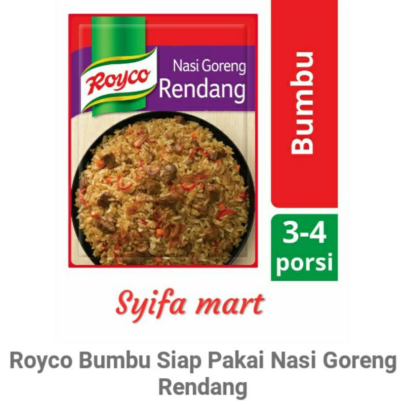 

royco bumbu siap pakai nasi goreng rendang
