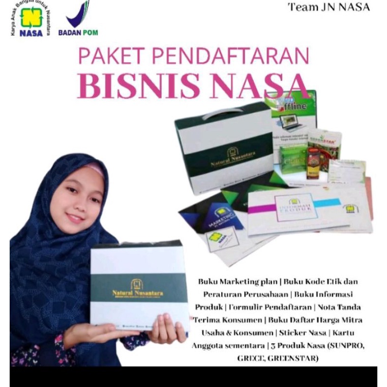 

PAKET PENDAFTARAN MEMBER NASA