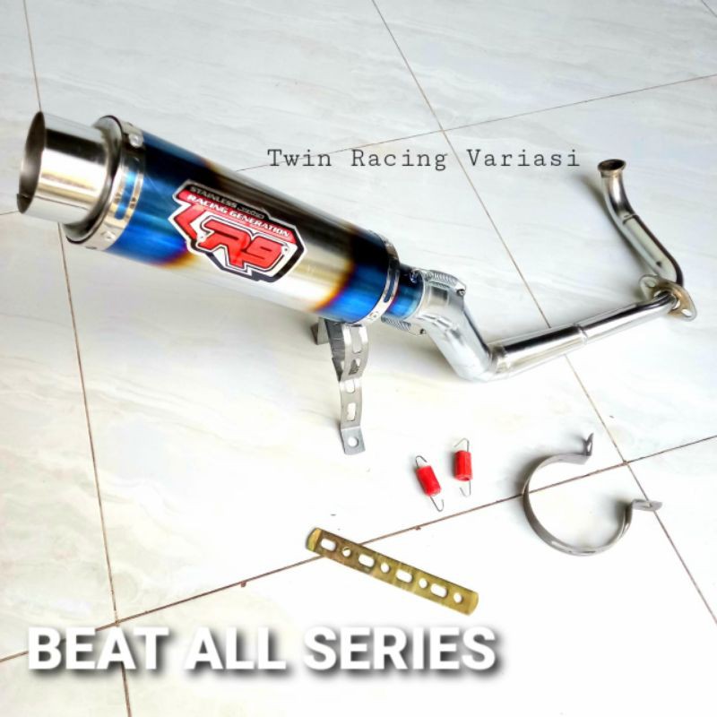 Knalpot R9 Mugello Motor Beat PGM-FI / Beat ESP-FI / Beat Karbu / Beat Street / Beat Pop