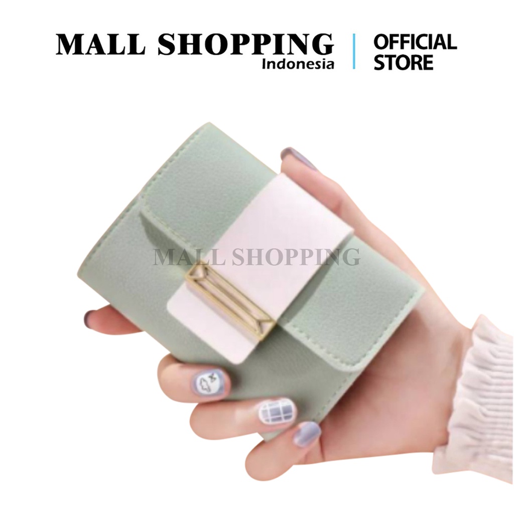 (COD) Dompet Lipat Mini Dompet Wanita Kualitas Import C5 MALL SHOPPING