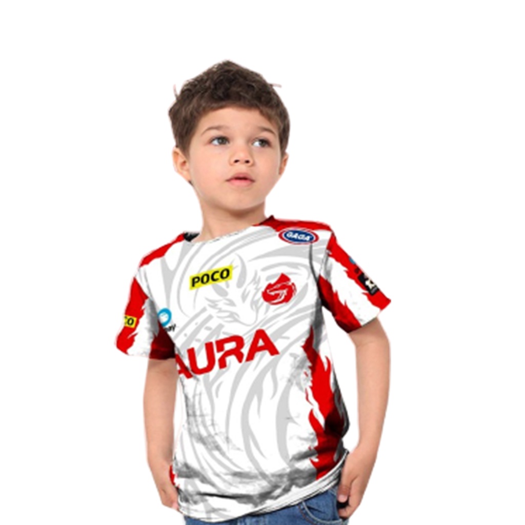 Jersey kaos AURA jesey gaming aura anak kaos aura terbaru ff free fire ml mobile legends
