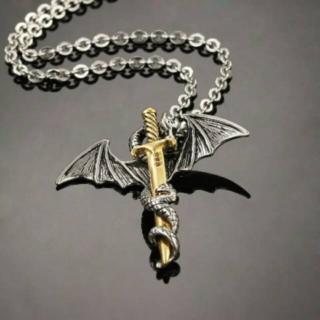Kalung Pendragon arthur king dragon sword