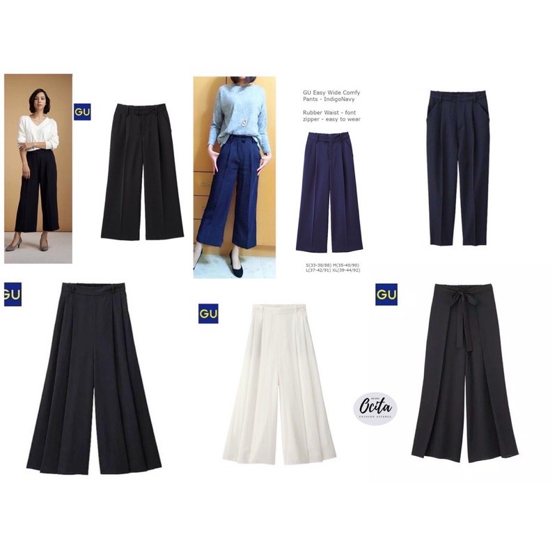 GU CULLOTES BY UNQ KULOT WANITA PANJANG FORMAL MURAH PART II