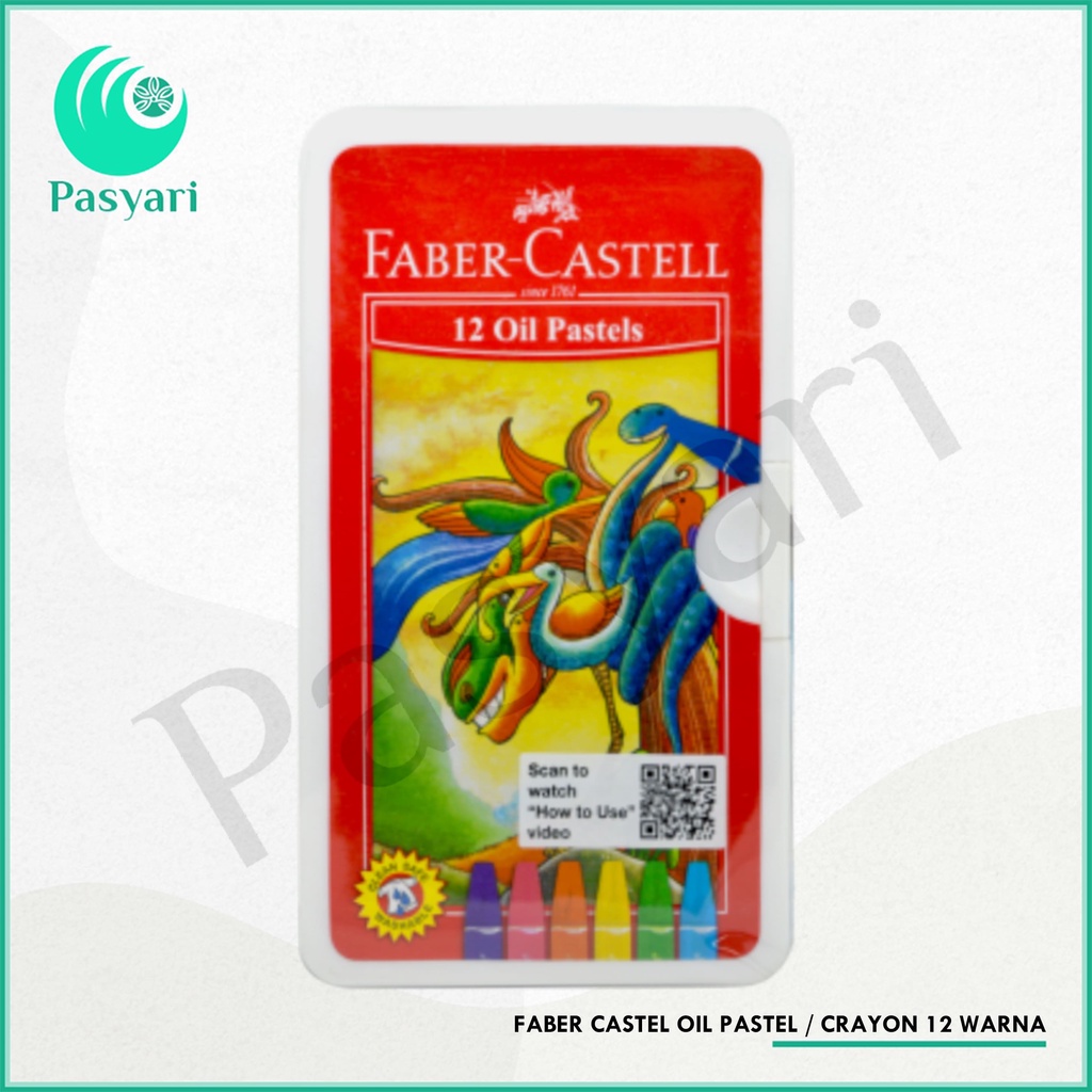 

Faber Castel Oil Pastel / Crayon 12 Warna