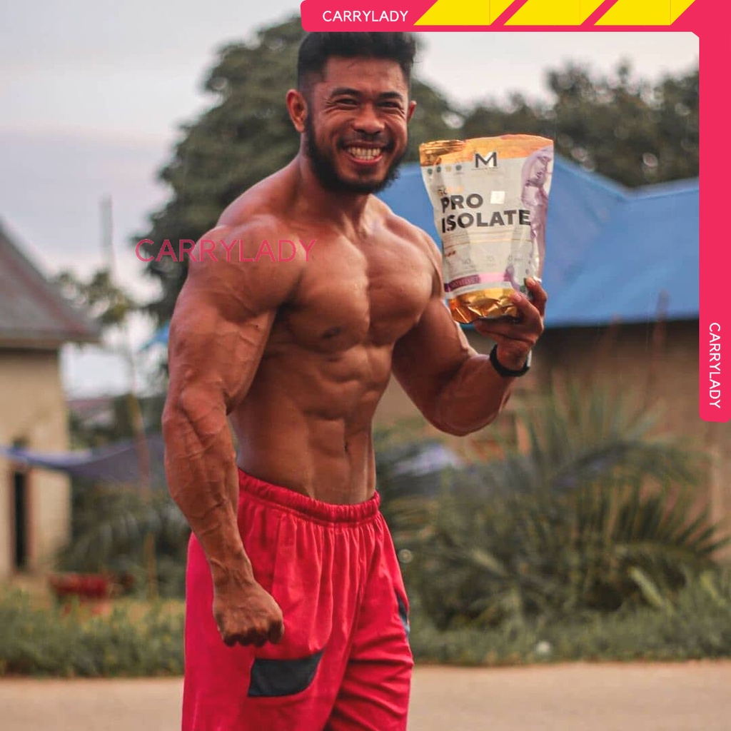 M1 PRO ISOLATE 2 LBS 2LBS MUSCLE FIRST PROTEIN PROISOLATE DIET HALAL BPOM WHEY ISO SUSU GYM FITNESS