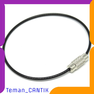 TC-ID041 TALI BESI CARABINER METAL STAINLESS STEEL WIRE KEYS HANGING - 201380
