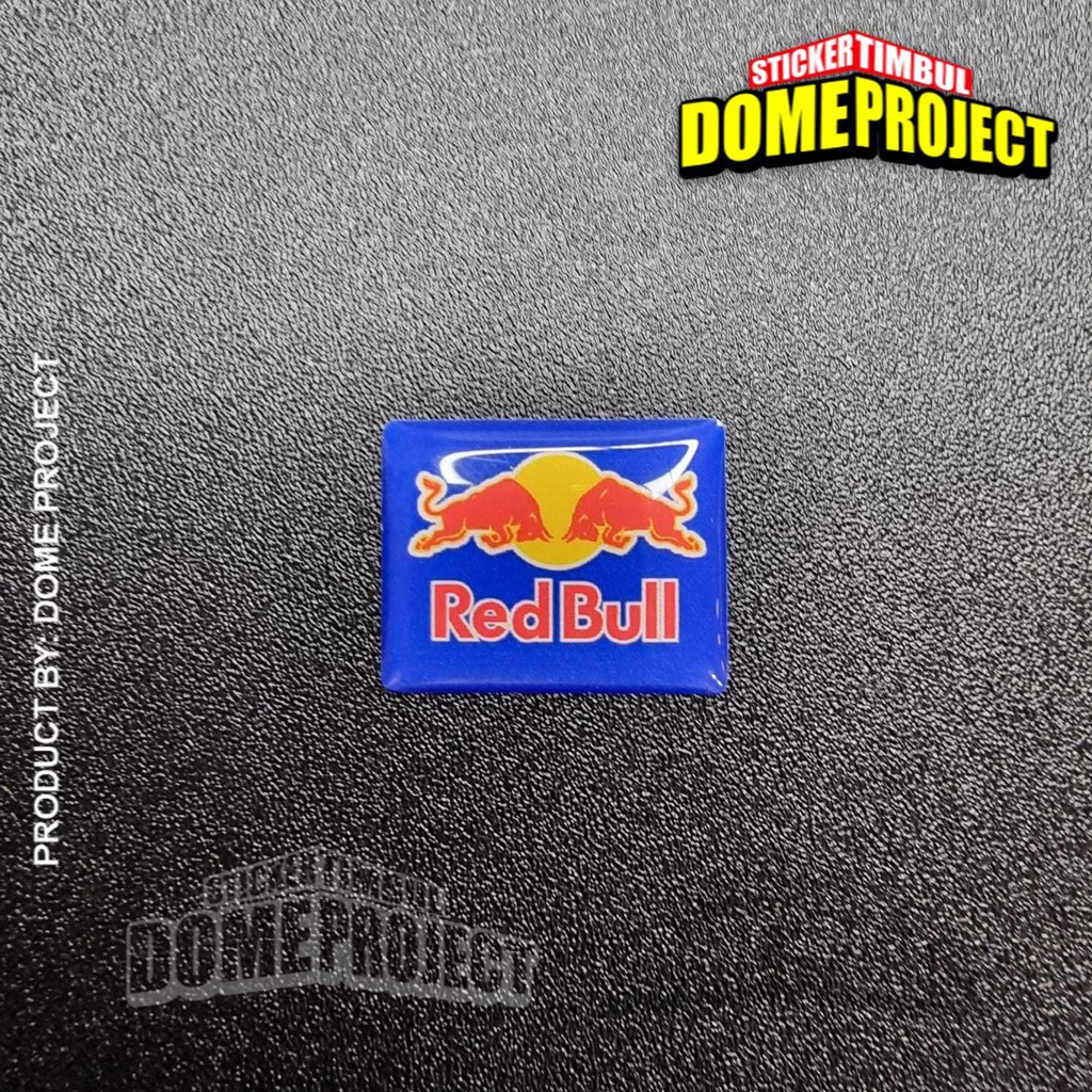 EMBLEM SPIDOMETER HONDA LOGO REDBULL STIKER TIMBUL AKSESORIS MOTOR STICKER SPEEDOMETER