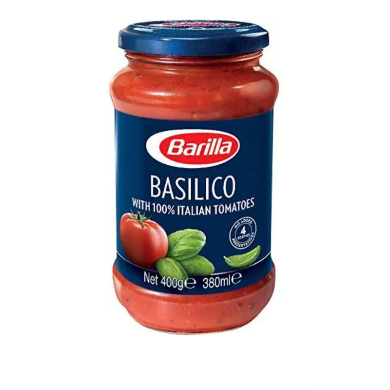 

Barilla Basilico Pasta sauce 400 gr / Saus pasta Basilico