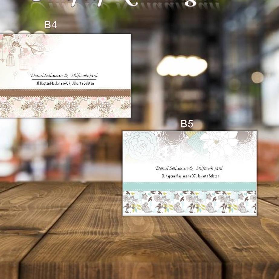 

[KODE PRODUK KVEEO8859] Kode B4, B5 - Amplop Kondangan / Amplop Desain / Amplop Nama - @TM_Dsain isi 50pcs