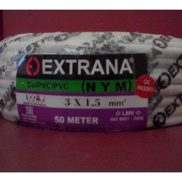 Kabel EXTRANA NYM 3x1,5 - Meteran