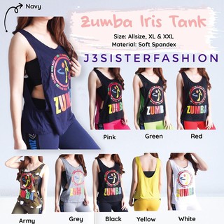  BAJU  ATASAN SENAM  ZUMBA IRIS tanktop senam  zumb aerobik 