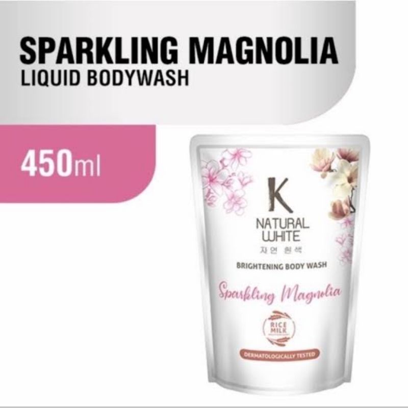 K NATURAL WHITE SPARKLING MAGNOLIA 450ml