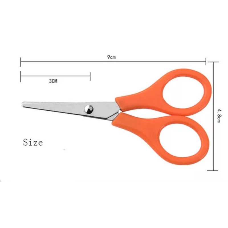 

Gunting Kertas Ujung Tumpul Mini Travel Scissor