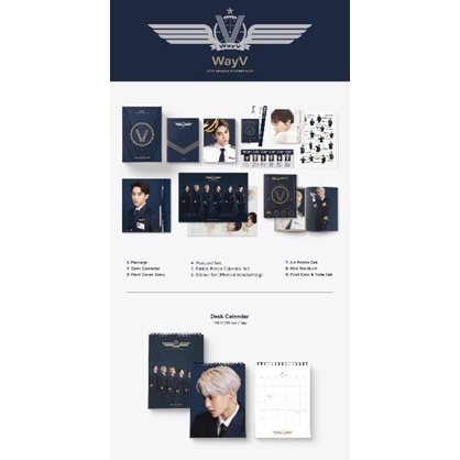 WAYV Season Greetings SG 2022 TEN XIAOJUN WITH ALADDIN BENEFIT