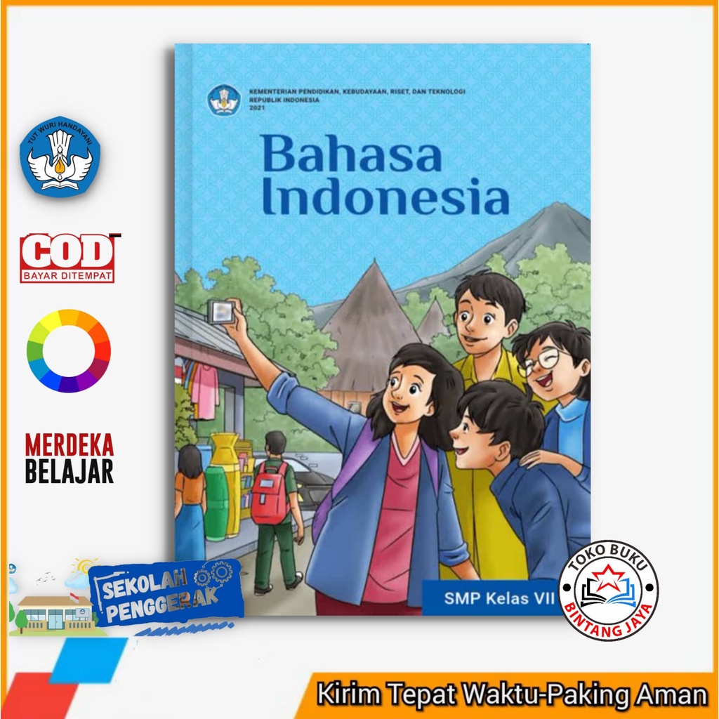 Jual Buku Bahasa Indonesia Kelas 7 Kurikulum Merdeka Untuk Sekolah