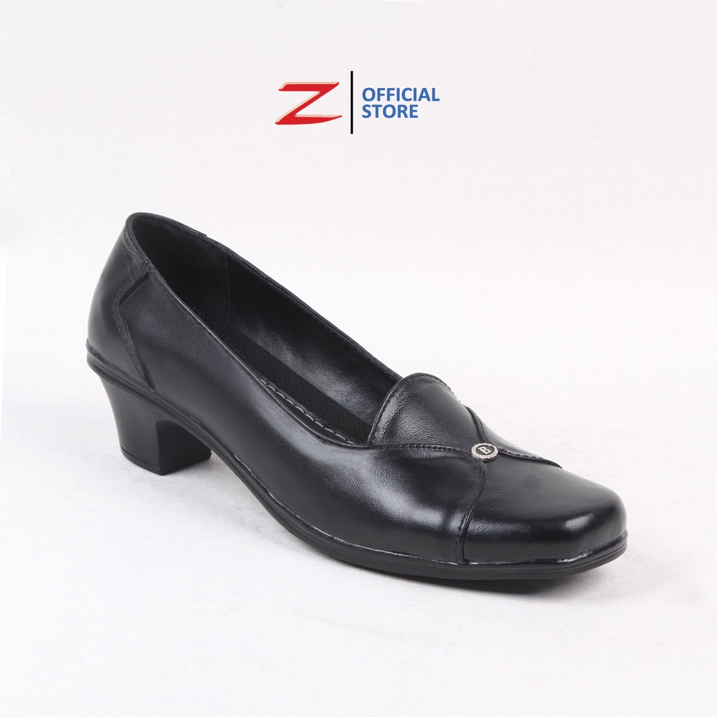 Zeintin - Sepatu Wanita Pantofel Flat Loafers Kulit Asli Kasual Formal Fashion Sepatu Kerja Kuliah Sekolah Wanita Nyaman ZA