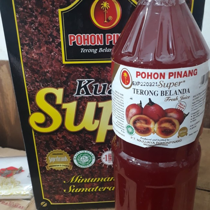 

Sirup Pohon Pinang Terong Belanda 1 liter