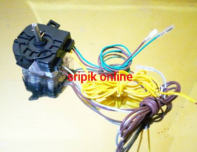 timer pencuci wash mesin cuci 6 kabel lubang sekrup miring