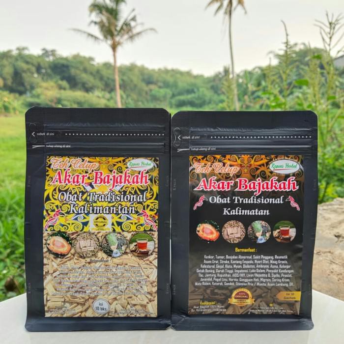 

ORIGINAL TEH CELUP AKAR BAJAKAH ASLI KALIMANTAN. ISI 10 SACHET @5GRAM !!!