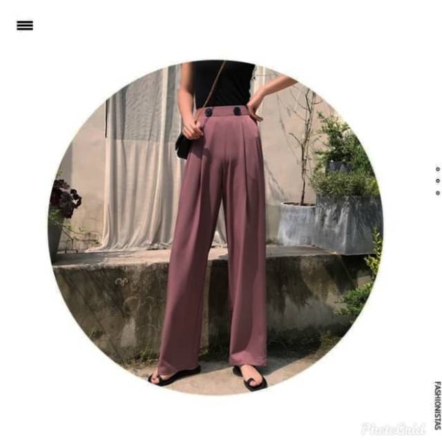 New!Celana Kulot panjang Fashion Wanita