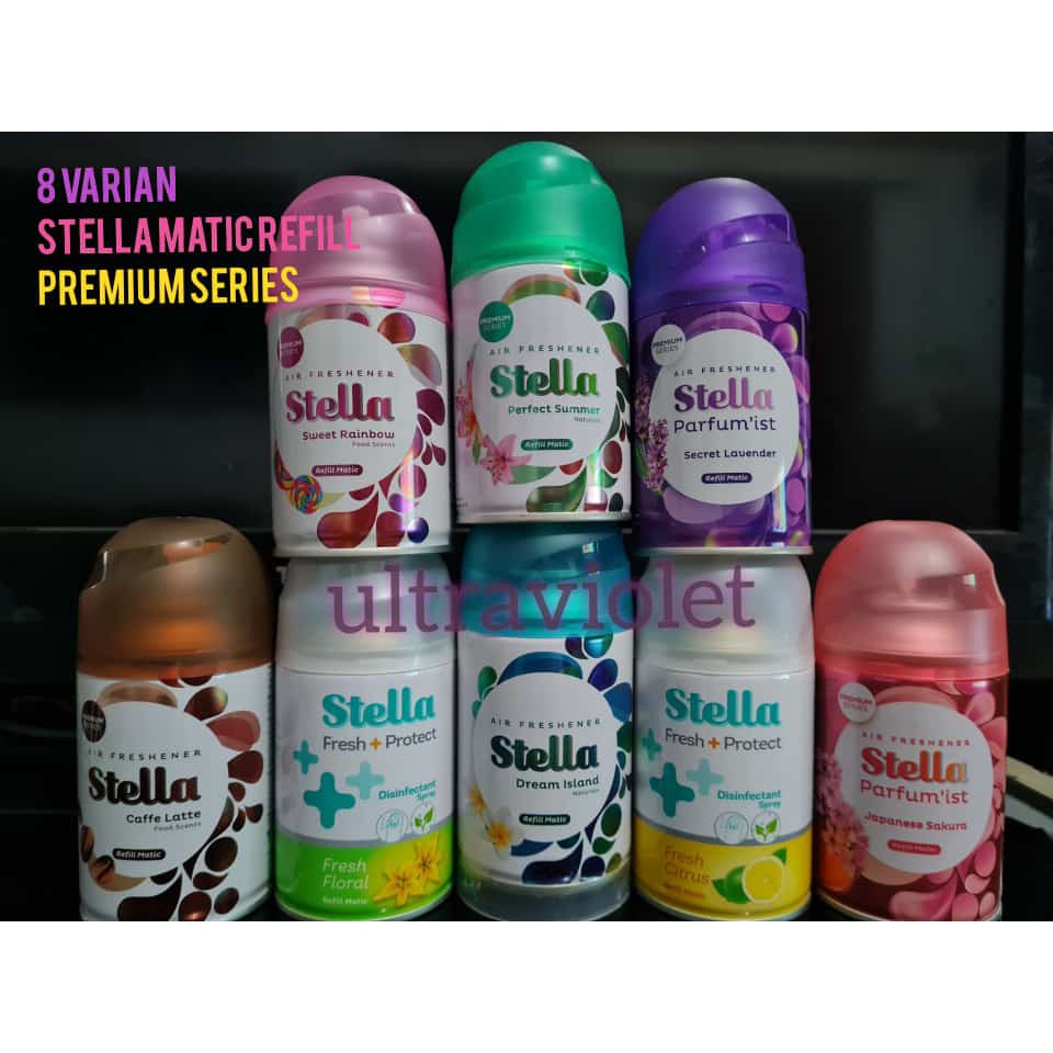 Stella Refill Matic Premium 225ml / Stella Air Freshener Refill Matic