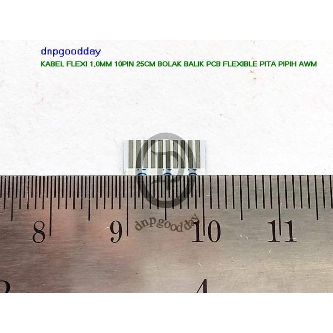 

Kabel Flexi 1,0Mm 10Pin 25Cm Bolak Balik Pcb Flexible Pita Pipih Awm Dnpgood11 Kualitas Baik