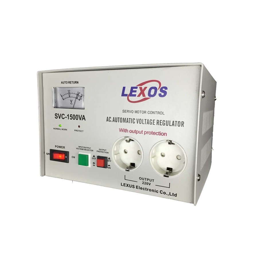 LEXOS Stabilizer Listrik Tipe SVC 1500 VA