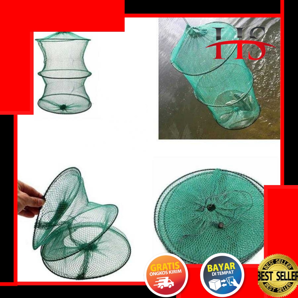 KOJA KORANG KERAMBA JARING TEMPAT WADAH IKAN HASIL TAS PANCING LIPAT TAS PANCING WADAH IKAN