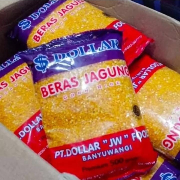 Beras Jagung Dollar Premium 1Kg Murah