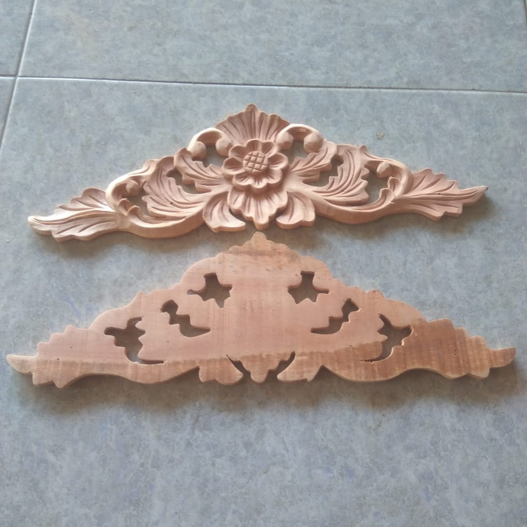 Ukiran tempel Perlengkapan Rumah Furniture Lemari & Kabinet 40x13