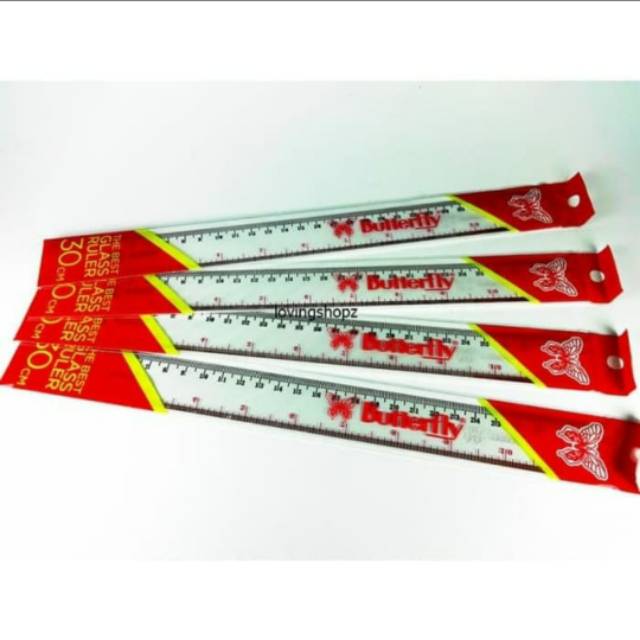 

Penggaris baterfly 30 cm