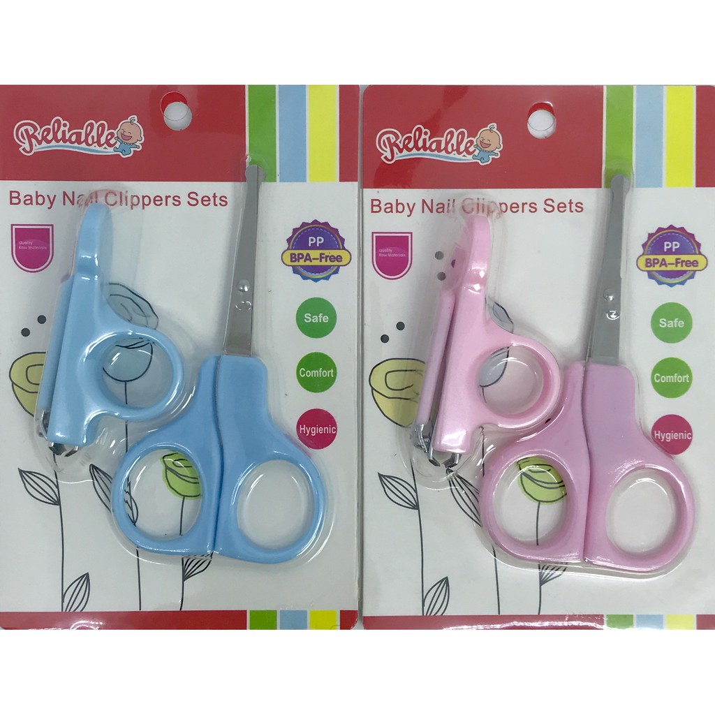 BAYIe - Gunting Kuku Bayi/Anak 2 in 1 Reliable / RELIABLE BABY NAIL CLIPPERS SET