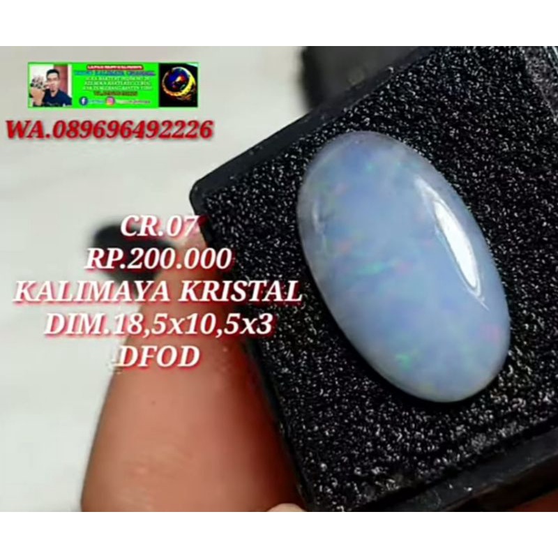 BATU KALIMAYA KRISTAL ASLI BANTEN